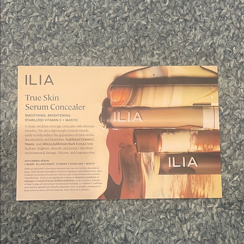 ILIA True Skin Serum Concealer in Warm Beige and Tan